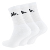 KP-3005-001 Kappa Sport Socks 3-Pack (White)