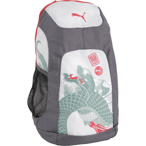 073241 01 Puma Evospeed dragon Backpack (sea pine/white/high risk red)