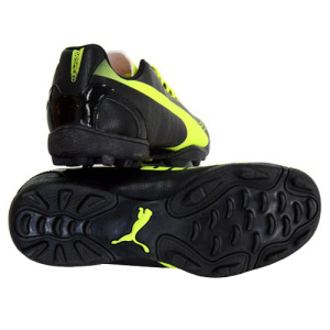 102888 01 Puma Evo Speed 5.2 TT JR (black/fluo yellow)