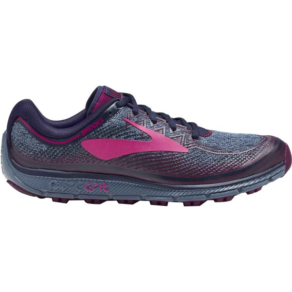 120248-1B418 Brooks Pure Grit 6 (Navy/Plum/Pink)