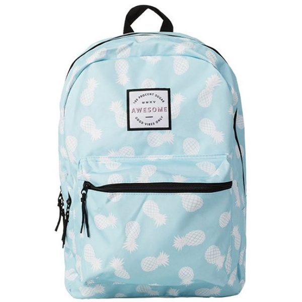 162 AWG 703.75 Awesome Double Backpack (blue/pineapple/allover)