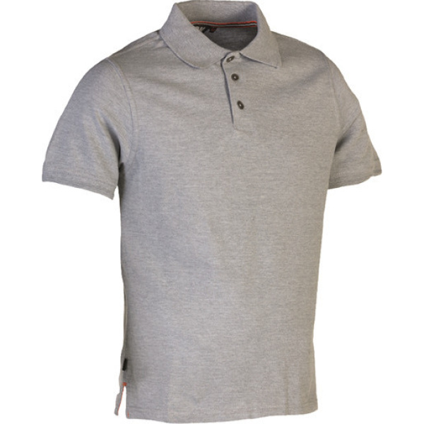 046045134 Herock Levi polo short sleeves heather Grey