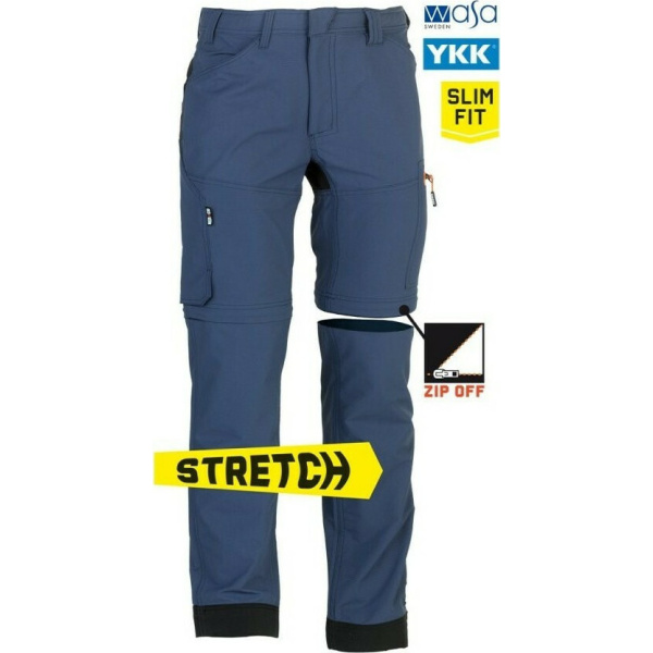 050684134  Herock Tornado Zip Off trousers STORM BLUE