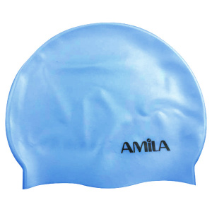 47012 Amila Silicon Swim Cap (siel)