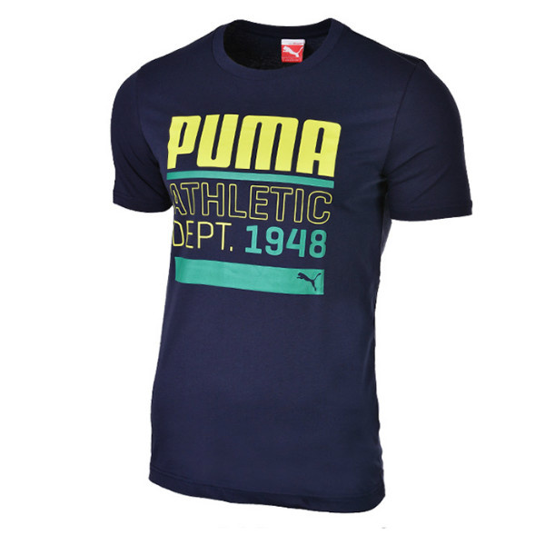 590170 03 Puma BPPO 980 Graphic Tee (peacoat)