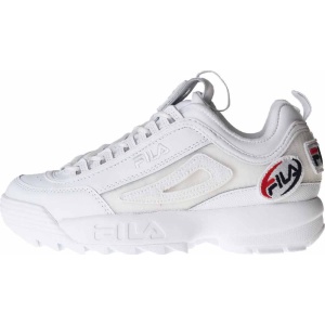 5FM00538-100 Fila Disruptor 2 Patches (WHT/WHT/WHT)