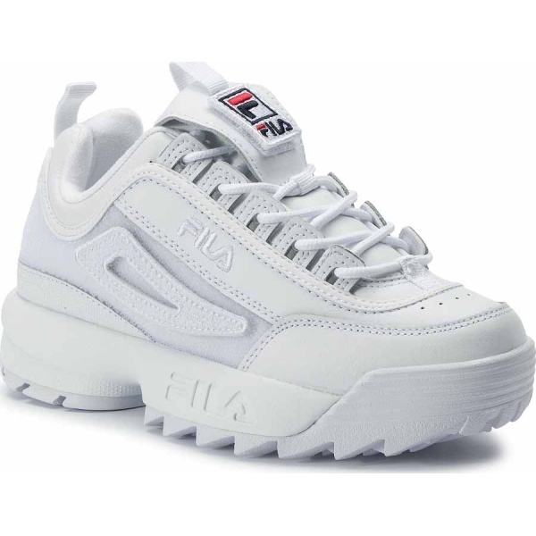 5FM00538-100 Fila Disruptor 2 Patches (WHT/WHT/WHT)