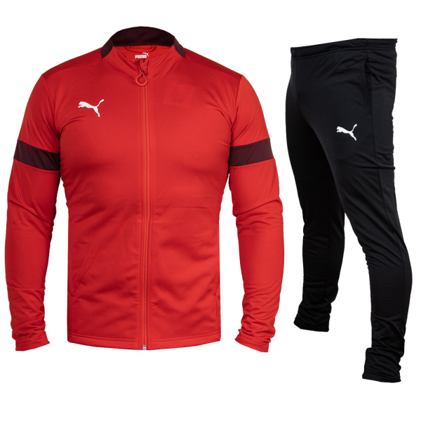 656471 01 Puma FtblPlay Tracksuit (red/black)