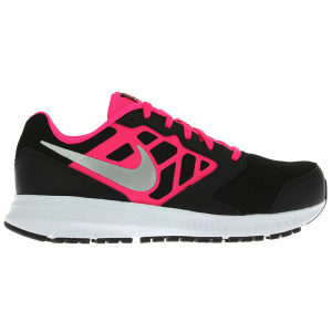 685167 001 Nike Downshifter 6 GS/PS (black/pink/white)