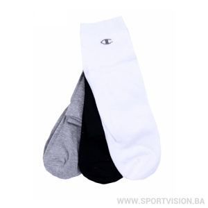 801765-006 Champion Socks 3pack (White-Gray-Black)