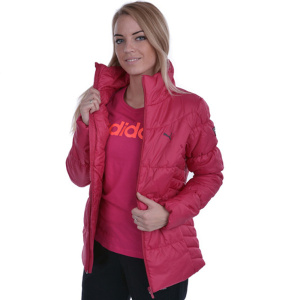 830068 04 Puma ESS Padded Jacket Χρώμα Φουξ