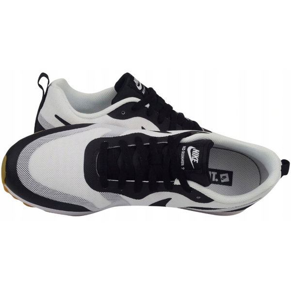 AO0265 100 Nike Md Runner 2 19  (white/black/gum light brown)
