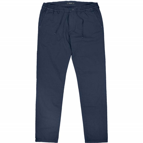 CP-235 Chinos Pants With Elastic Rib Waistband Special Fabric (Navy)
