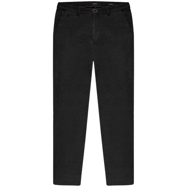 CP-237 Double Jacquard Fabric Chinos (Black)