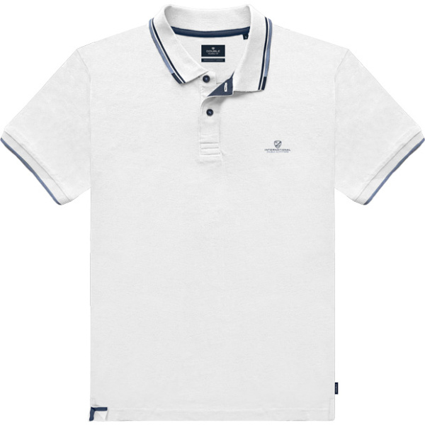 GS-35SA 22 Double Polo Pique T-shirt (Μεγάλα μεγέθη) (Off White)