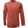 GS-517A Double  Linen Mao Collar Shirts (Μεγάλα μεγέθη) (Copper)