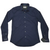 GS-482S Double Shirt Slim Line Χρώμα Μπλε