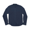 GS-504 Double Slim Line Shirt Mao Collar (navy)