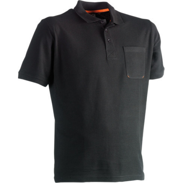 241211134 Herock Leo polo short sleeves (Black)