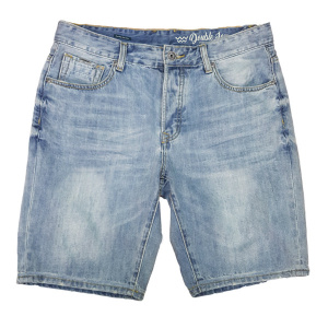 MJS-18 Double Denim Shorts (light blue)