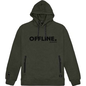 MTOP-81A Double Hoodie Brushed Fleece (Μεγάλα μεγέθη) (Khaki)