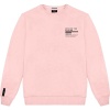 MTOP-82 Double Round Neck Brushed Fleece top (Pink)
