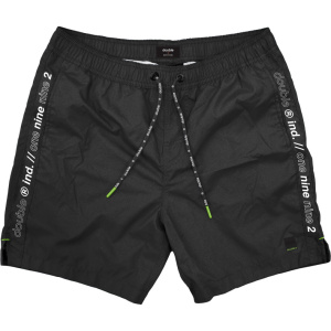 MTS-136 Double Swim Shorts (Black)