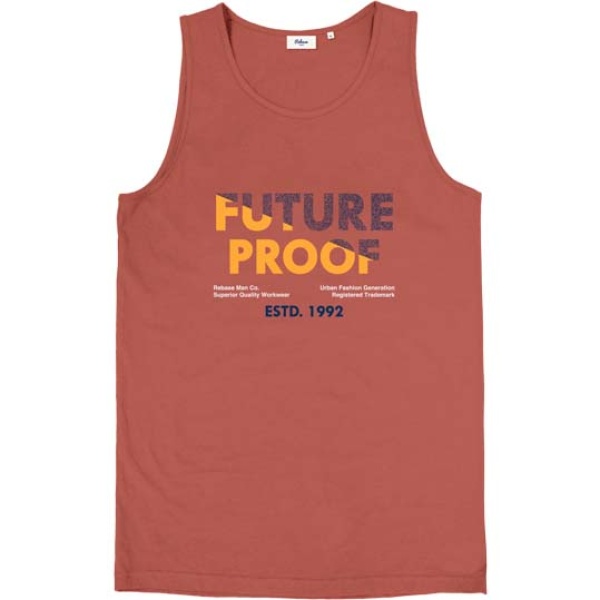 RTSL-8 Rebase Tank Top Graphic Print (Copper)