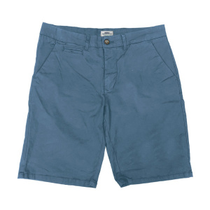 MSHO-104A Double Chinos Shorts (μεγάλα μεγέθη)(stone blue)
