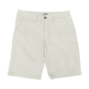 MSHO-104A Double Chinos Shorts (μεγάλα μεγέθη)(off-white)