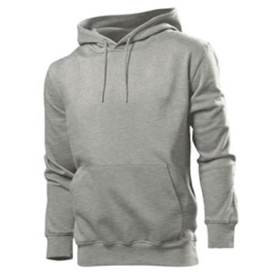 SWP-280 Keya Unisex Hooded Sweatshirt Χρώμα Γκρι