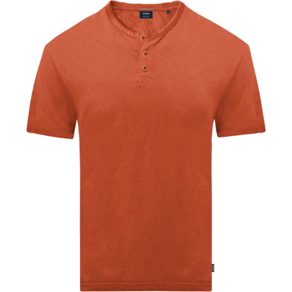 TS-182 Double Men's Henley T-shirt (Orange)