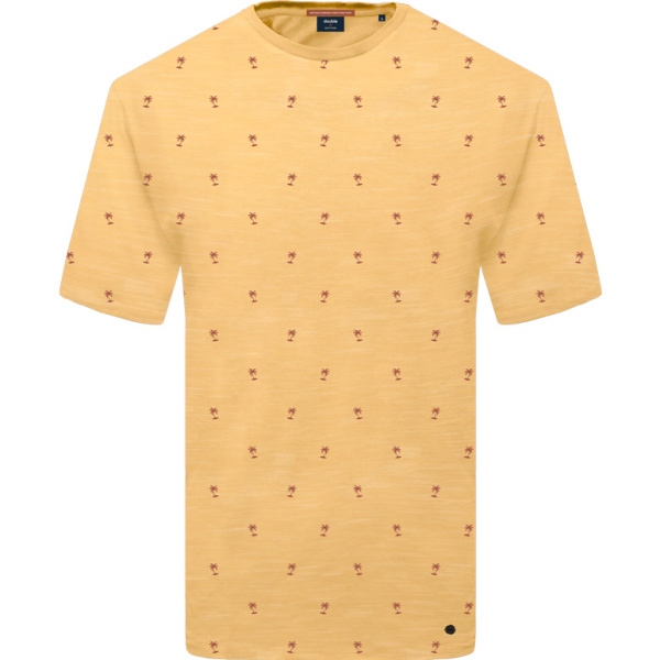 TS-191A Double Men's T-shirt (Μεγάλα μεγέθη) (Yellow)