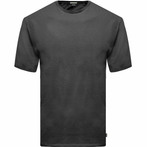 TS-245A Double T-Shirts (Μεγάλα μεγέθη) (Black)