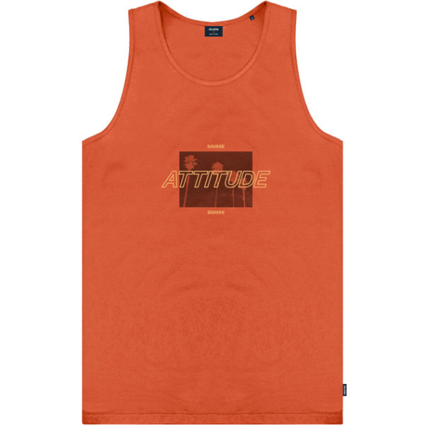 TSL-09 Double Men’s Sleeveless T-Shirt (Orange)