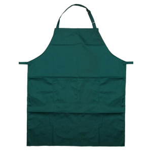 Apron 03 Ποδιά Μαγείρων μακριά με στηθούρι Χρώμα Πράσινο