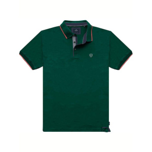 PS-276S Double Pique Polo (Pesto)