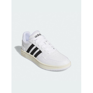 GY5434 Adidas Hoops 3.0 Sneakers (Cloud White / Core Black / Chalk White)