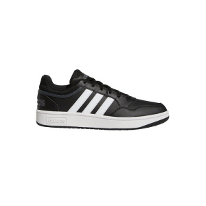 GY5432 Adidas Hoops 3.0 Sneakers (Core Black / Cloud White)