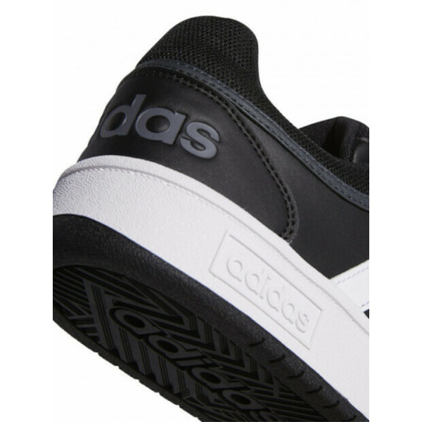 GY5432 Adidas Hoops 3.0 Sneakers (Core Black / Cloud White)
