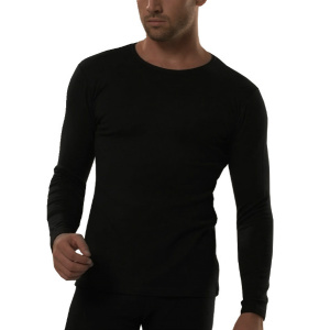 KT01M Kota Thermal Underwear Ανδρική ισοθερμική μπλούζα Χρώμα Μαύρο