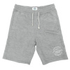 MS-14VA Double Terry Fleece Shorts (μεγάλα μεγέθη) Χρώμα Γκρι μελανζέ