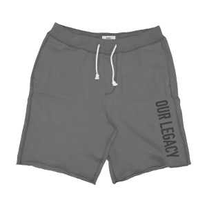 MS-15VA Double Terry Fleece Shorts (μεγάλα μεγέθη) (grey)