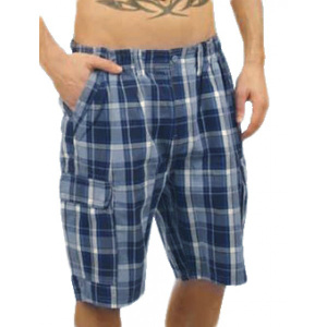 MSHO-55VA 13 Double Ανδρική βερμούδα (Μεγάλα μεγέθη) Χρώμα Μπλε