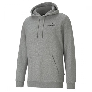 586690 03 Puma Essential Logo  Hoodie Gray