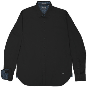 RGS-492 Rebase Ανδρικό πουκάμισο (black)