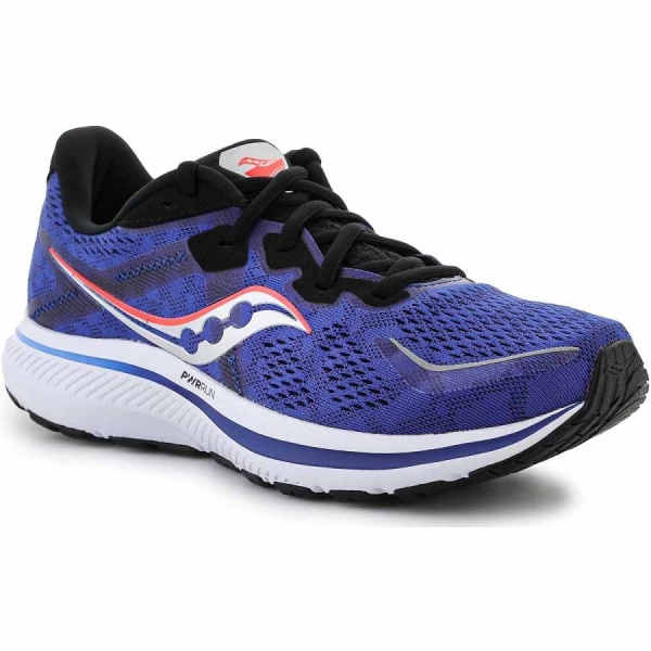 S20681-16 Saucony Men Omni 20 (Sapphire/Red)