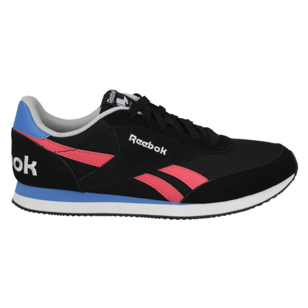 V69137 Reebok Royal CL Jog 2RS (blk/pnk/blue/steel/wht)