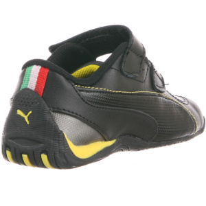 304591 04 Puma Drift Cat 5 L SF Kids (black/black/vibrant/yellow)