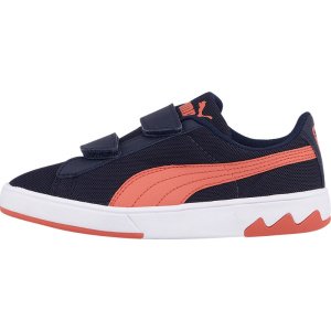 357637 01 Puma Archive Lite Lo Mesh 2V Kids (PEACOAT-NASTURTIUM)